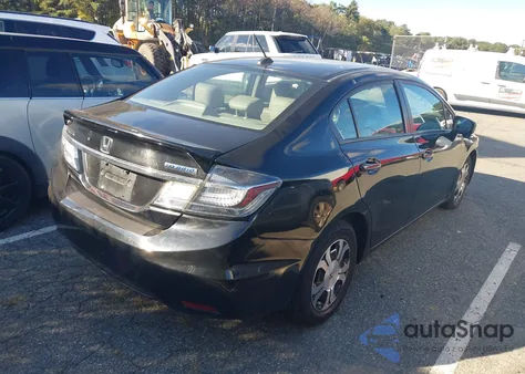 2014 Honda Civic Hybrid from USA, damaged, VIN 19XFB4F35EE201274